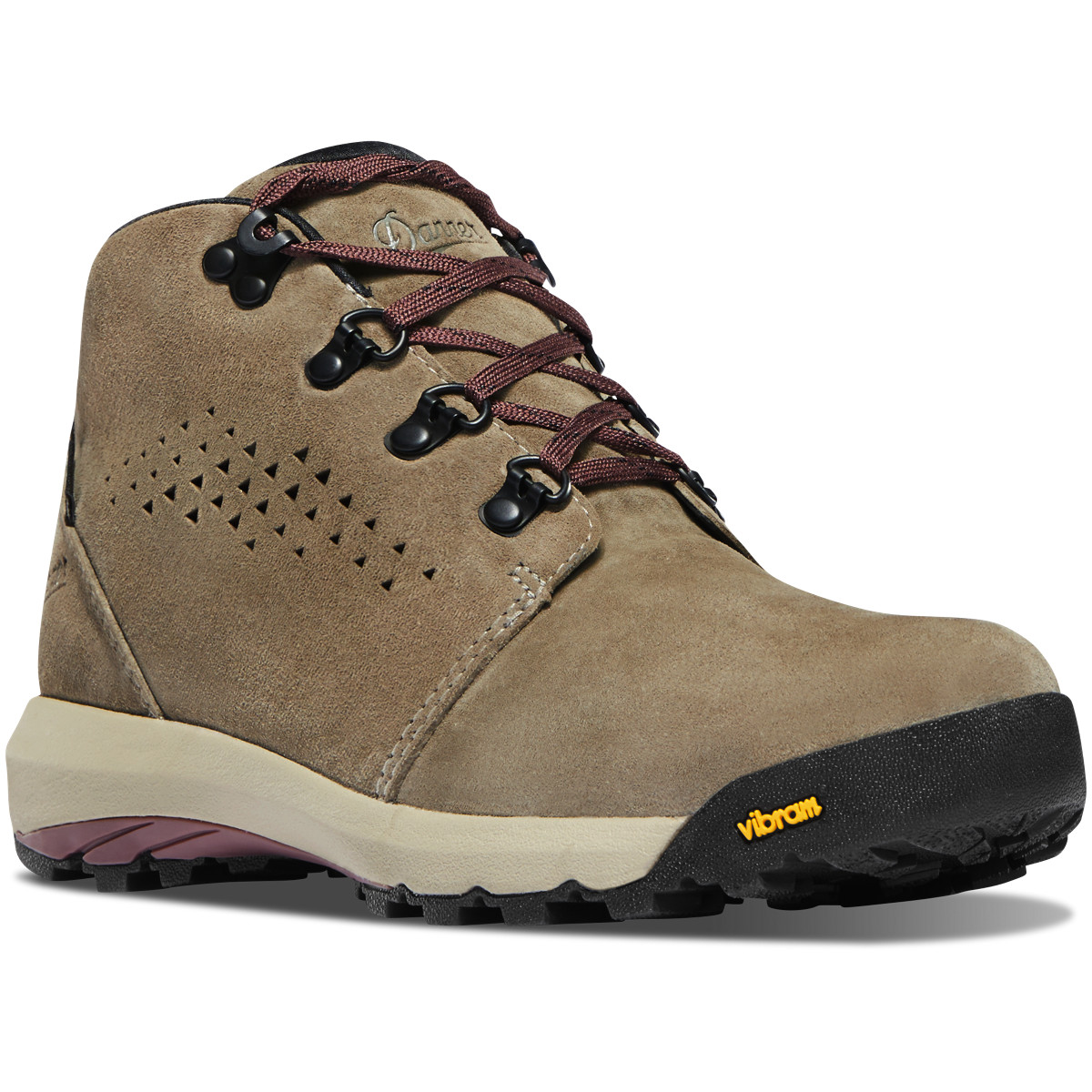 Danner Womens Inquire Chukka Boots Dark Brown - WJM176043